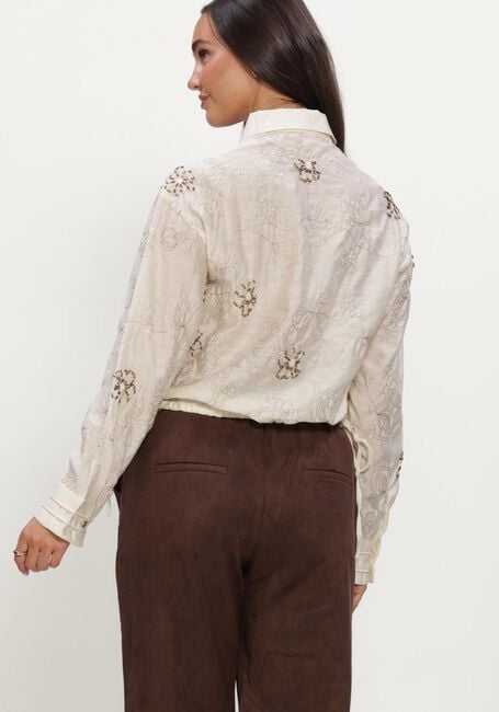 Ecru NUKUS Blusen AALIYA BLOUSE EMBROIDERY - large