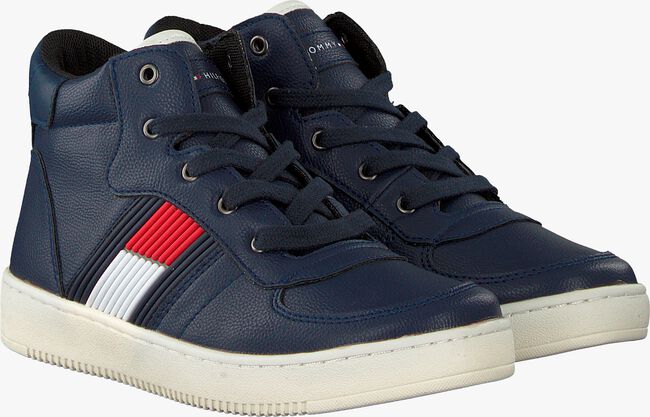 Blaue TOMMY HILFIGER Sneaker LACE UP HIGH TOP - large