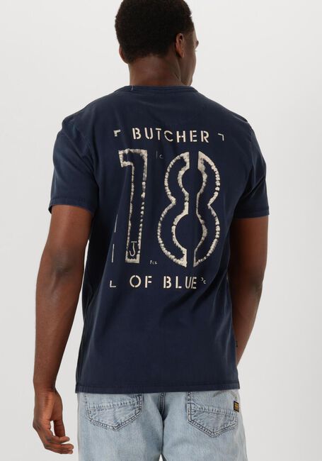 Dunkelblau BUTCHER OF BLUE T-shirt ARMY 18 STENCIL TEE - large