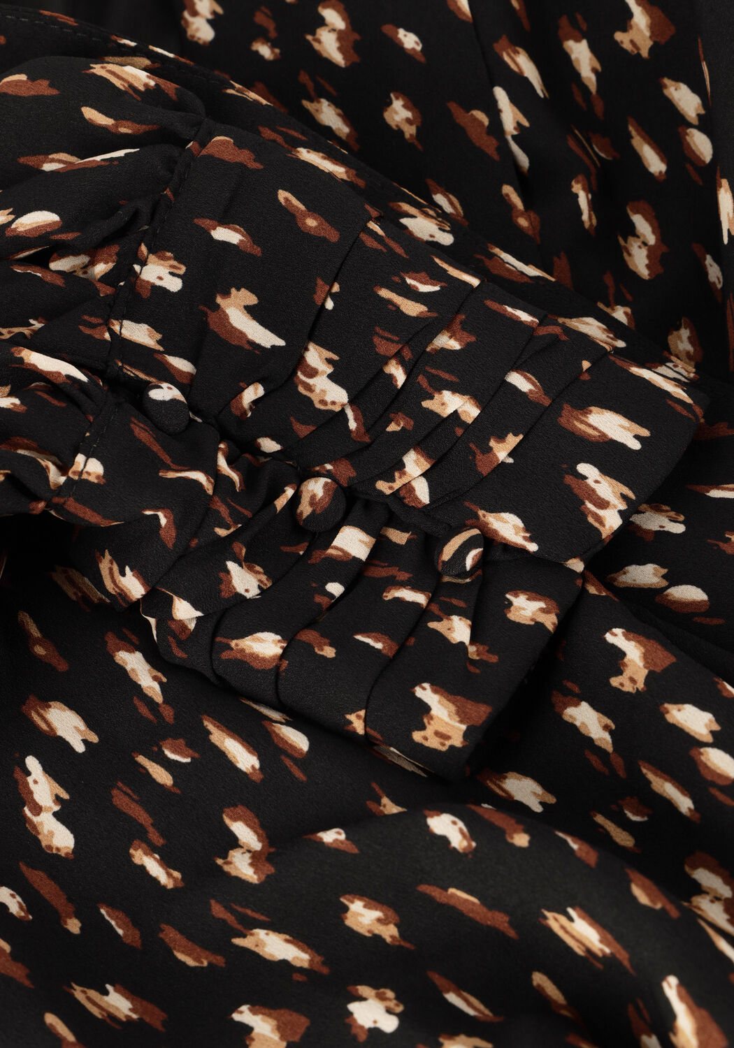 Schwarze NOTRE-V Minikleid NV-ELINE - large