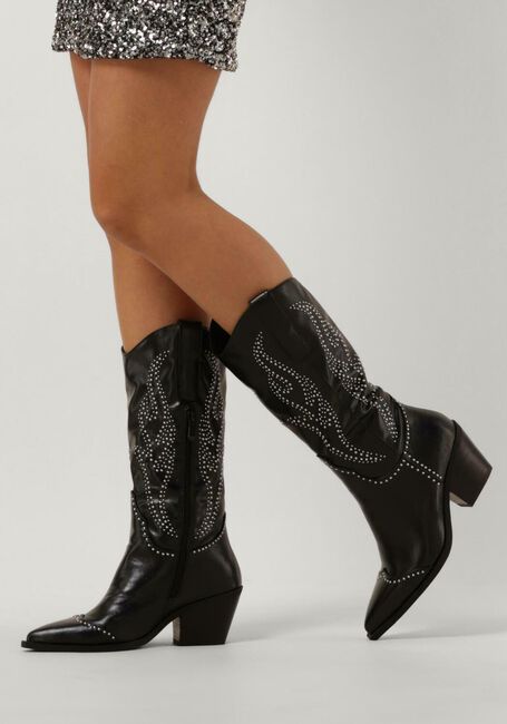 Schwarze NOA HARMON Cowboystiefel 009591 - large