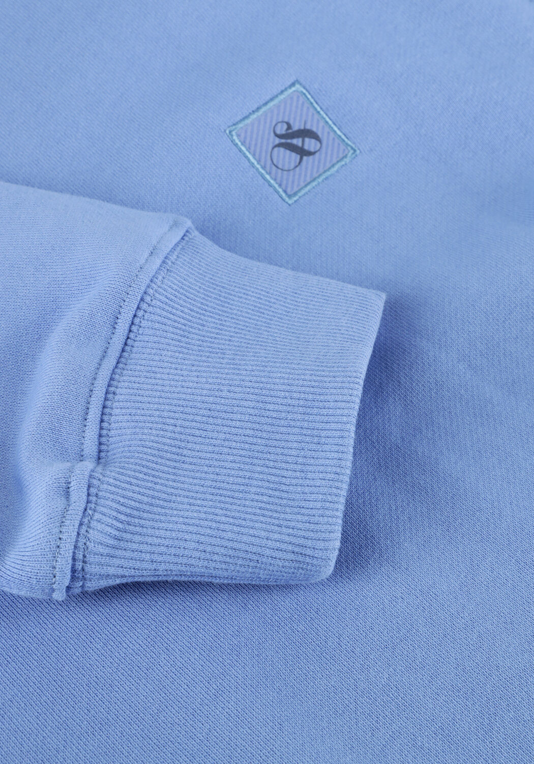 Hellblau SCOTCH & SODA Sweatshirt SEASONAL CORE - REGULAR-FIT LOGO SWEATSHIRT - large