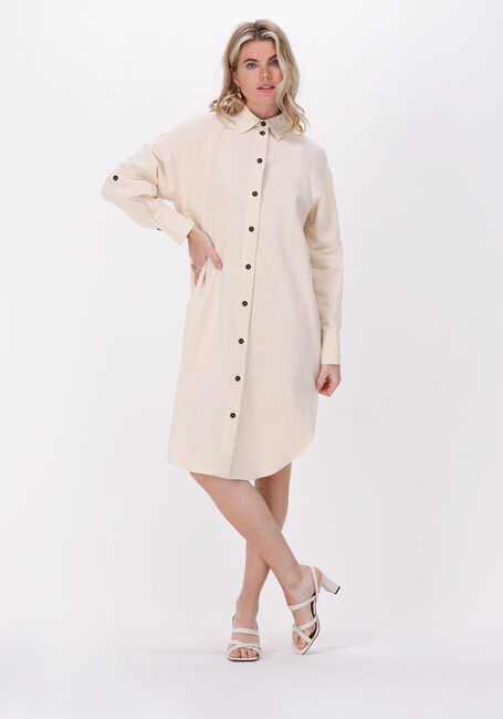 Beige SELECTED WOMEN Midikleid SLFMALVINA-IDA LS - large