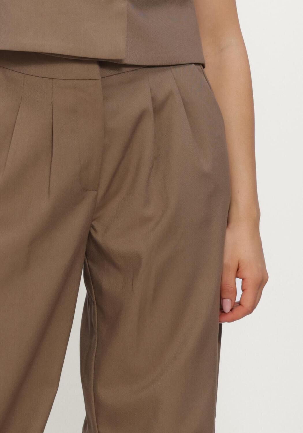 Braune HARPER & YVE Weite Hose SADIE-PA - large