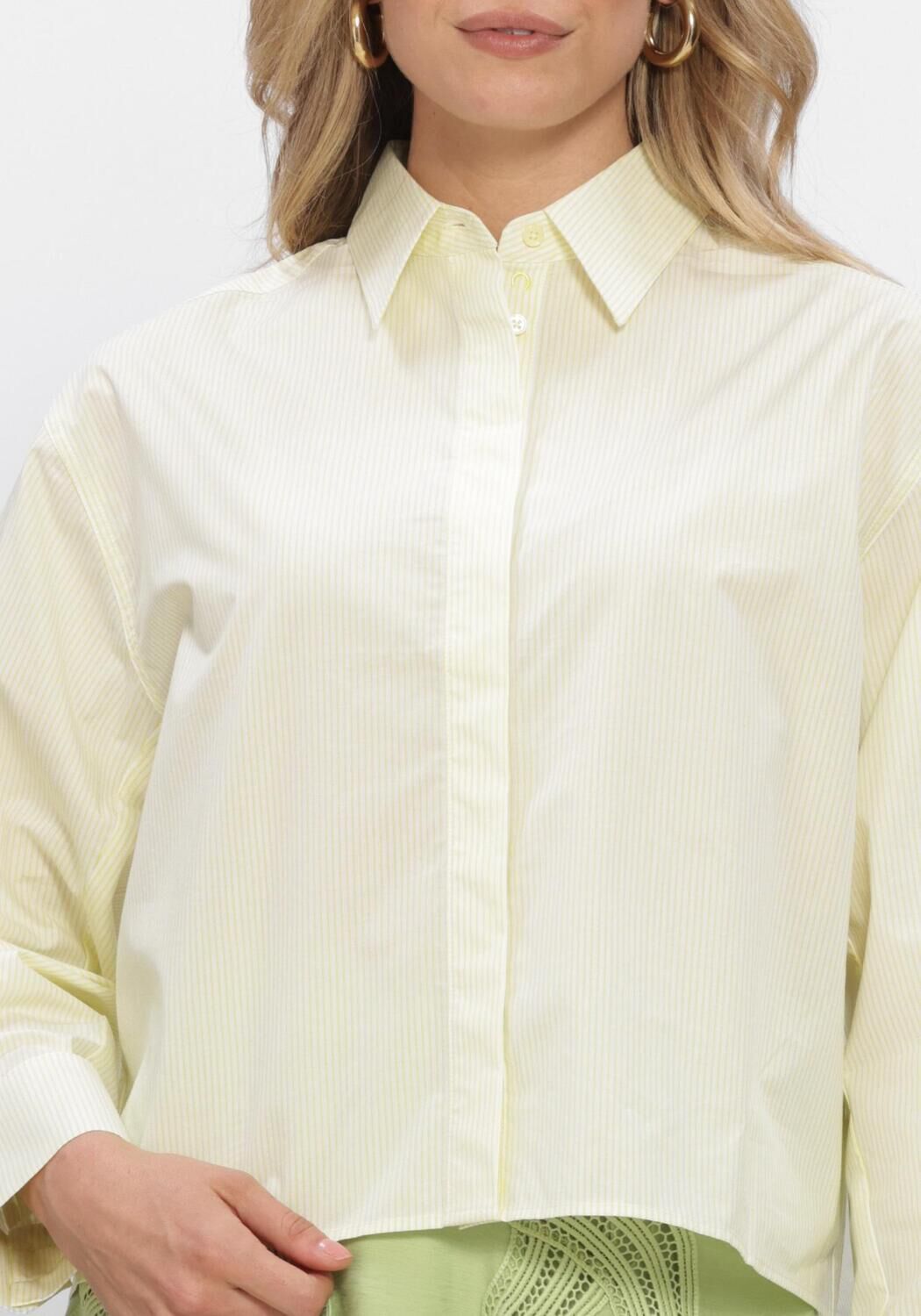 Gelbe COPENHAGEN MUSE Blusen CMBLAIRE-SHIRT - large