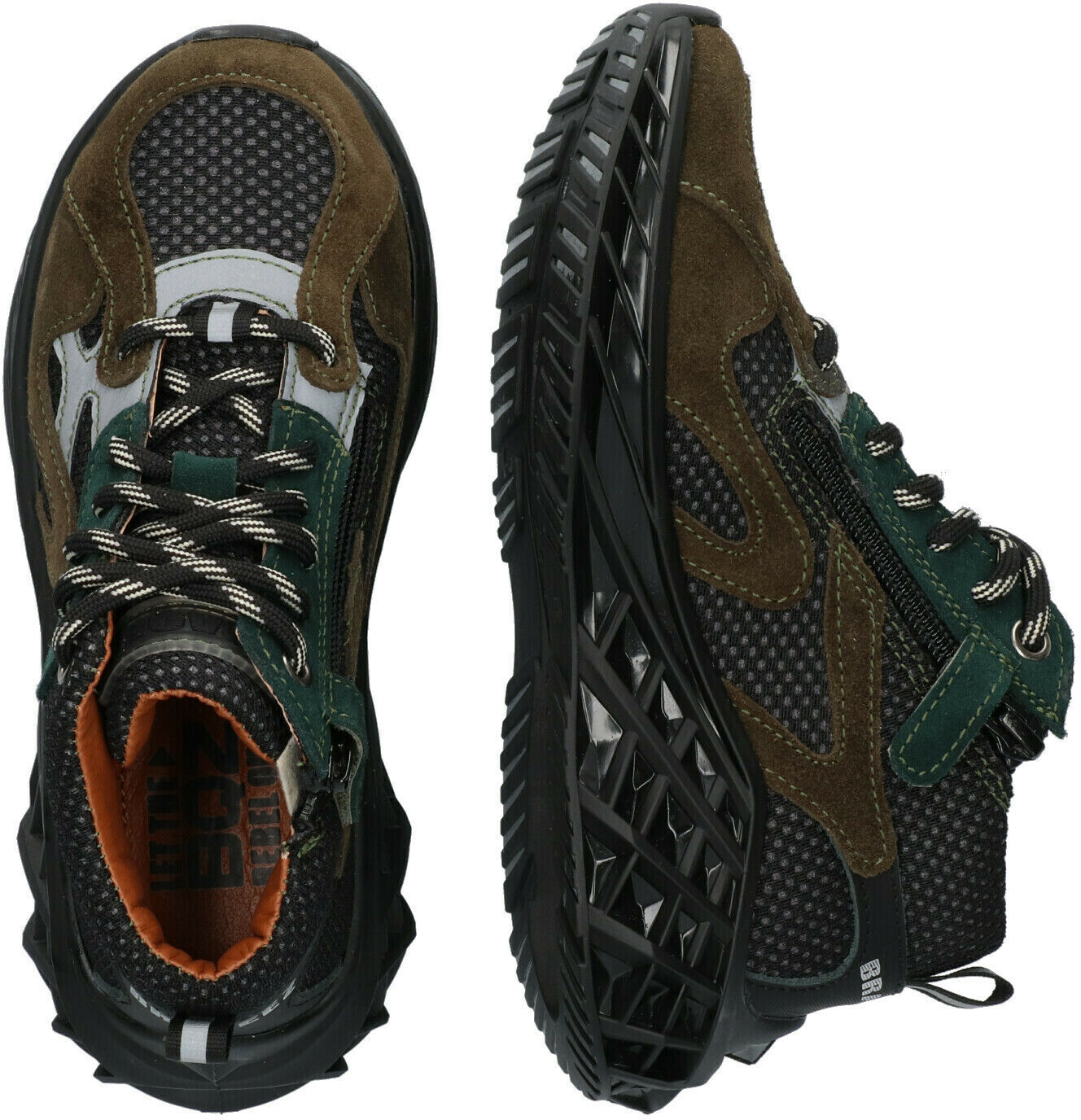 Gr&uuml;ne BRAQEEZ Sneaker high ANDRE AMSTERDAM - medium