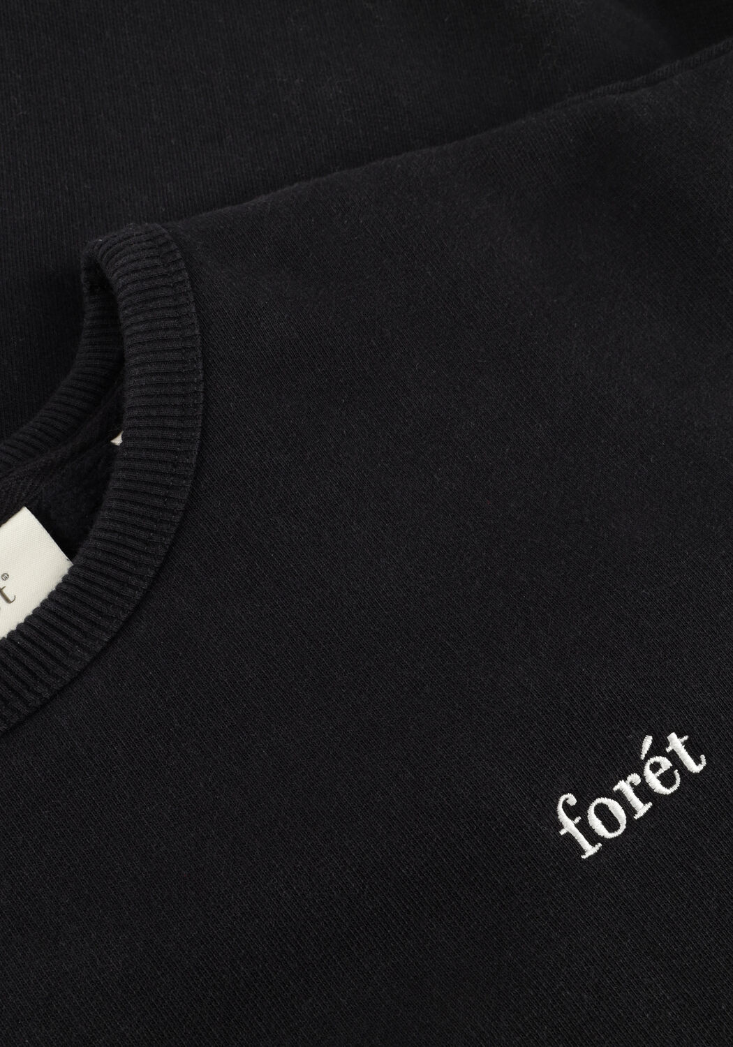 Schwarze FOR&Eacute;T Sweatshirt NOON SWEATSHIRT - large