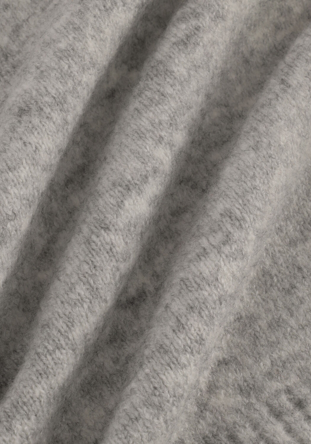 Graue CALVIN KLEIN Pullover FLUFFY WIDE OPEN SLEEVES SWEATER - large