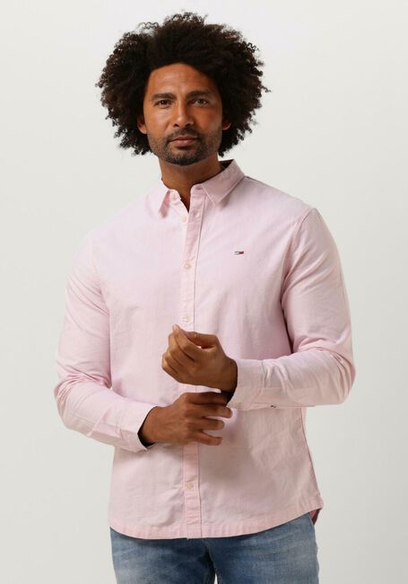 Hell-Pink TOMMY JEANS Casual-Oberhemd TJM CLASSIC OXFORD SHIRT - large