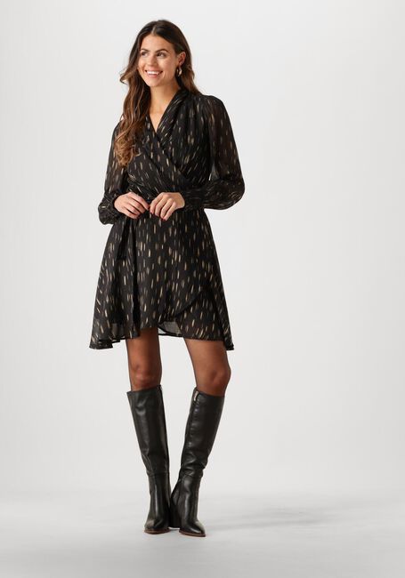 Schwarze NOTRE-V Minikleid NV-ELS - large