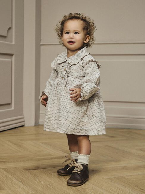 Ecru LIL' ATELIER Minikleid NBFOLENA LS LOOSE BODY DRESS LIL - large