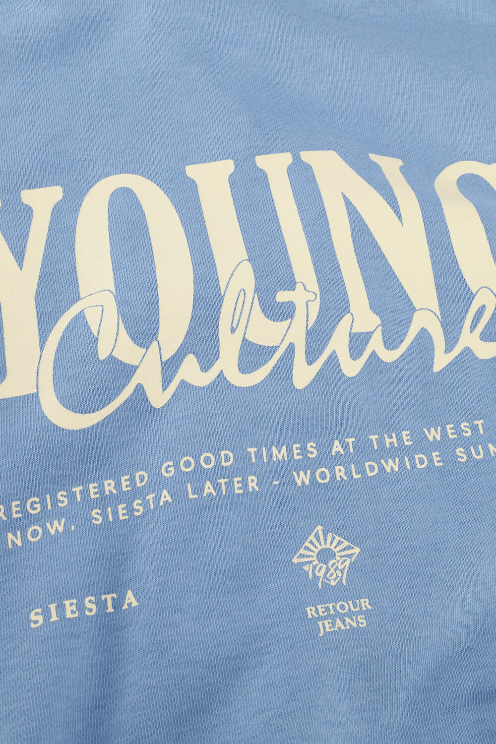 Blaue RETOUR Sweatshirt MARIJN - large