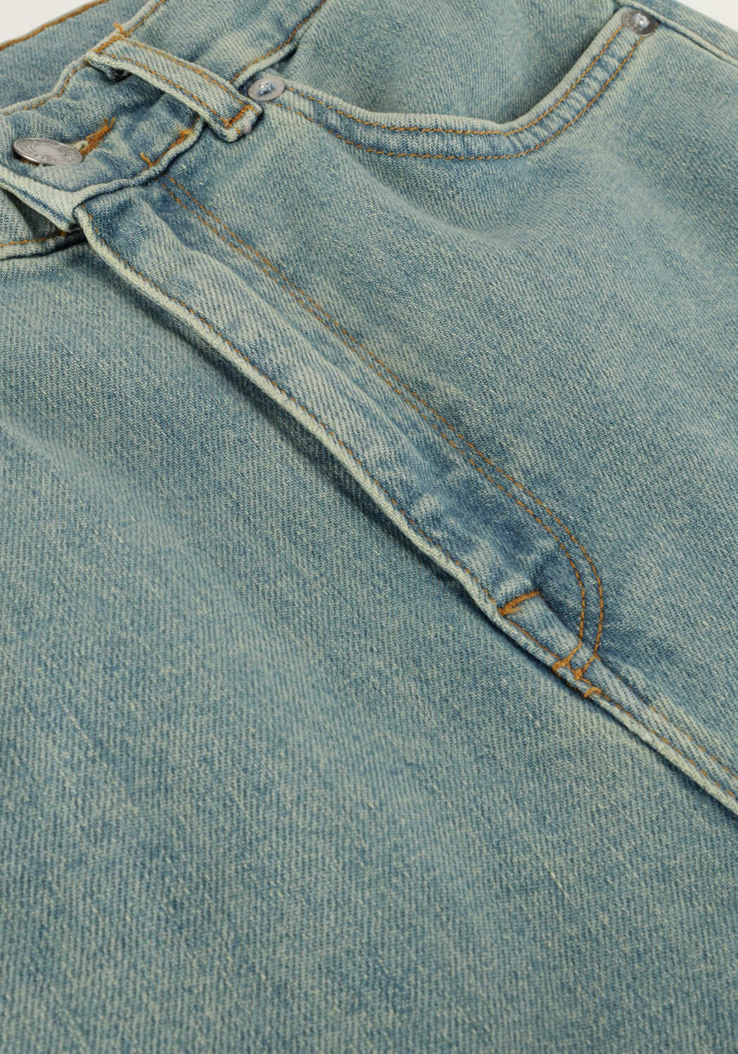 Blaue SELECTED WOMEN Mom jeans SLFGRACE FELINA HW MOM GREENCAST JEANS - large