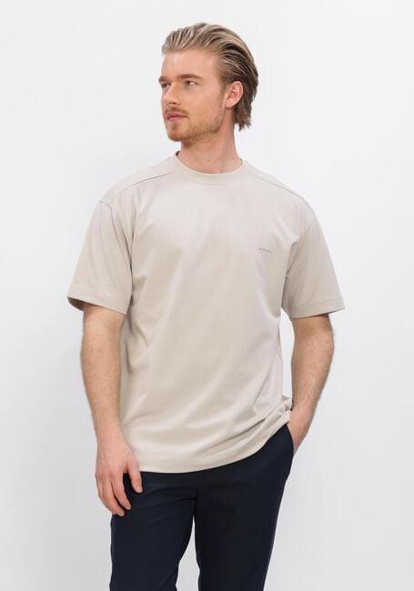 Beige GENTI T-shirt T-SHIRT SS 1227 - large