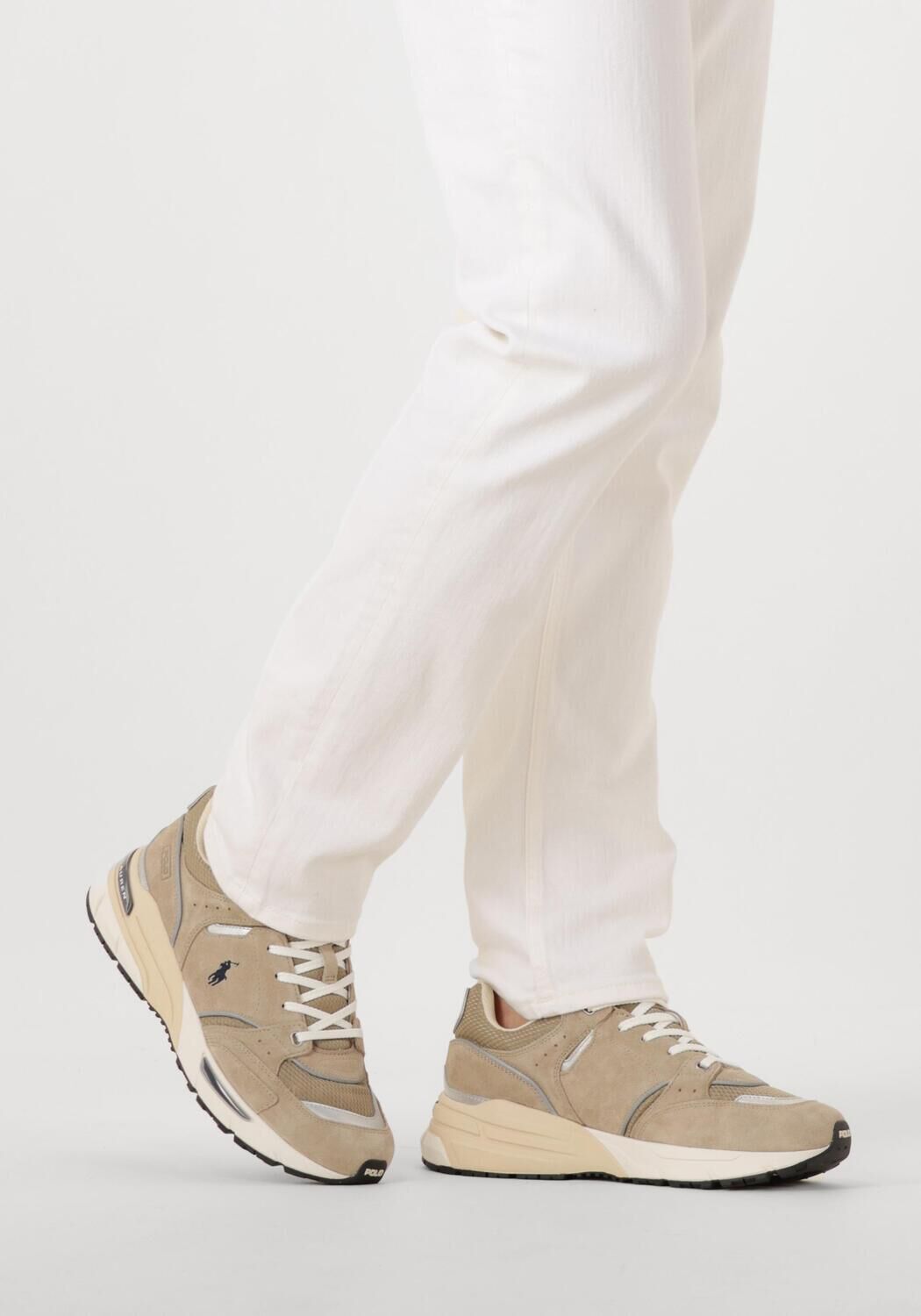 Beige POLO RALPH LAUREN Sneaker Low TRACKSTR 250 LOW TOP LACE - large