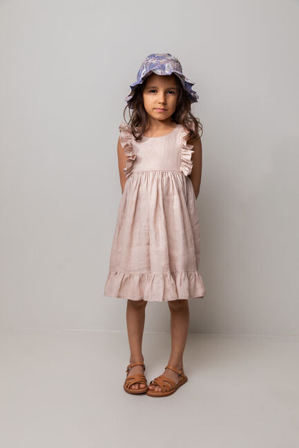 Sand MARMAR COPENHAGEN Minikleid DANITA FRILL - large