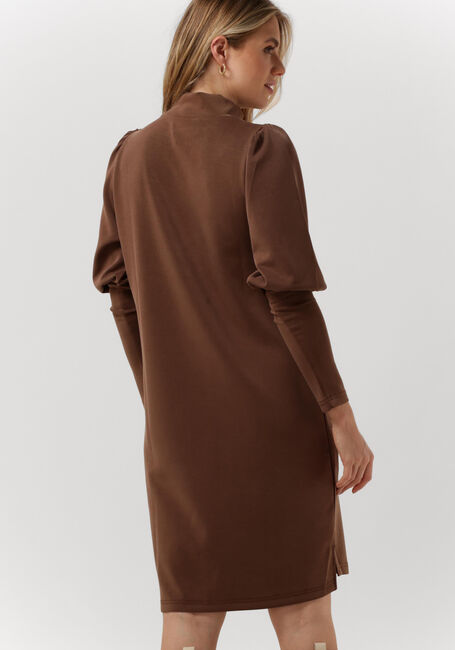 Braune MY ESSENTIAL WARDROBE Minikleid ELLE PUFF DRESS - large
