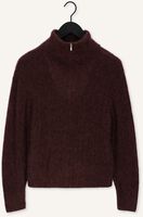 Bordeaux GESTUZ Rollkragenpullover ALPHA GZ R ZIPPER PULLOVER Bordeaux GESTUZ Rollkragenpullover ALPHA GZ R ZIPPER PULLOVER - medium