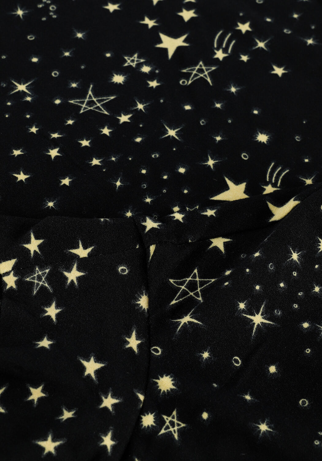 Schwarze COLOURFUL REBEL Top NEYO COSMIC PEACHED TOP - large