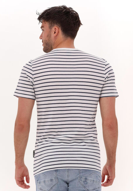 Graue G-STAR RAW T-shirt STRIPE SLIM R T - large