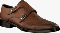 Cognacfarbene OMODA Business Schuhe 2545 - medium