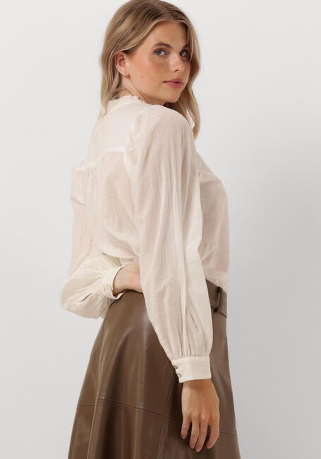 Weiße RUBY TUESDAY Blusen IREM BLOUSE WITH SMALL PLEATS + BUTTONS PLACKET - large