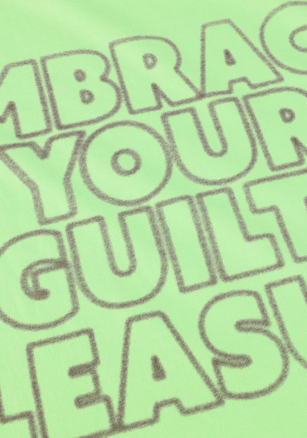 Limette HARPER & YVE T-shirt EMBRACE-SS - large