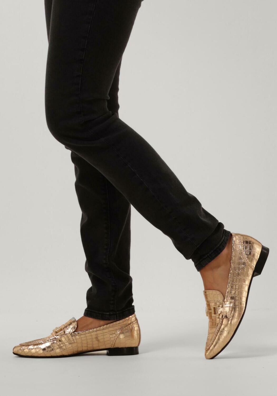 Goldfarbene NOTRE-V Loafer 4628 - large