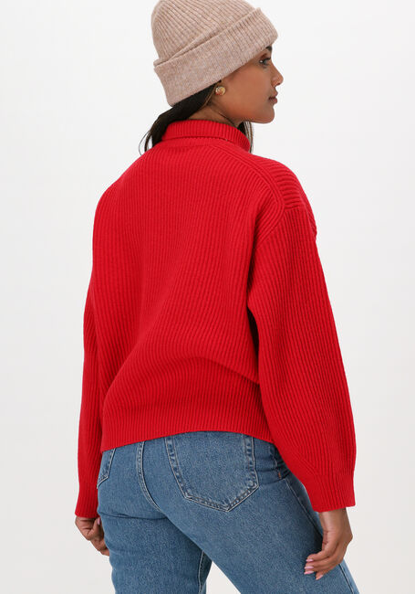 Rote DRYKORN Rollkragenpullover TILDI - large