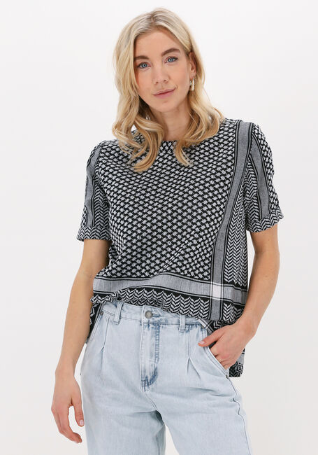 Schwarze ROUGH STUDIOS T-shirt TARA TEE - large
