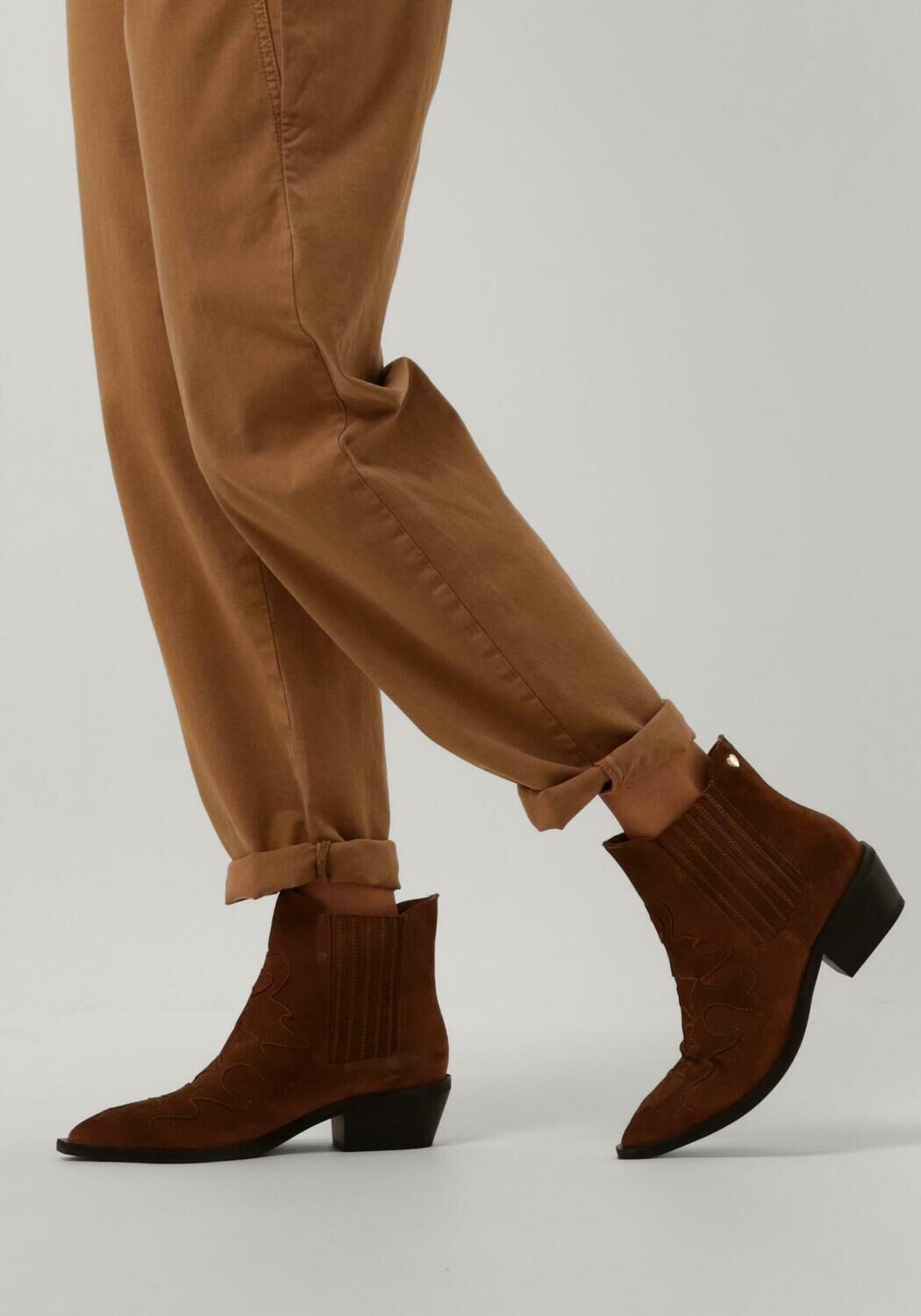 Camelfarbene FABIENNE CHAPOT Stiefeletten TAMMY BOOT - large