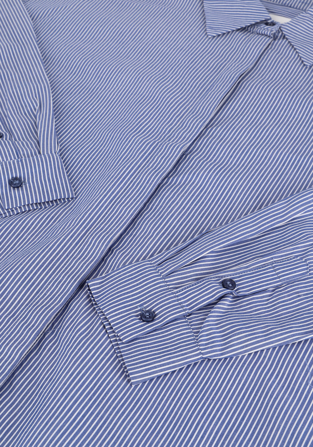 Blaue MY ESSENTIAL WARDROBE Blusen 03 THE SHIRT - large