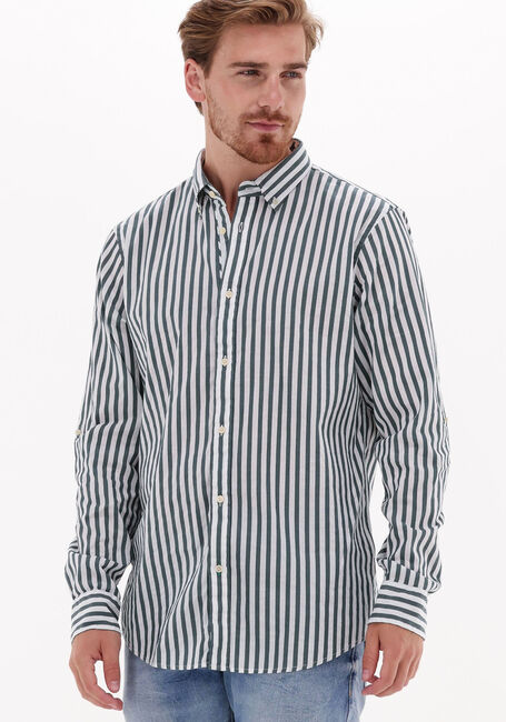 Grüne SCOTCH & SODA Casual-Oberhemd REGULAR-FIT STRIPED SHIRT - large