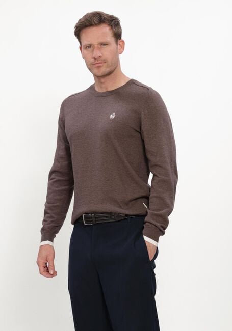 Braune THE GOODPEOPLE Pullover LOMMY - large