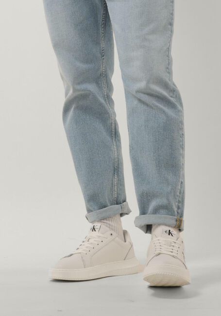 Weiße CALVIN KLEIN Sneaker Low CHUNKY CUPSOLE - large