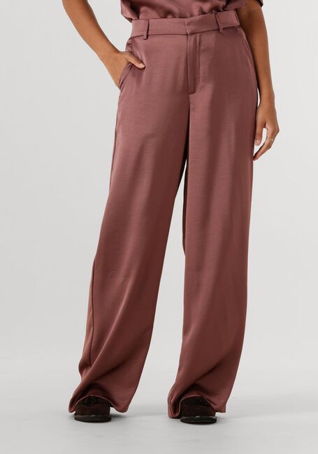 Rosane NEO NOIR Weite Hose EMMETT HEAVY SATEEN PANTS - large