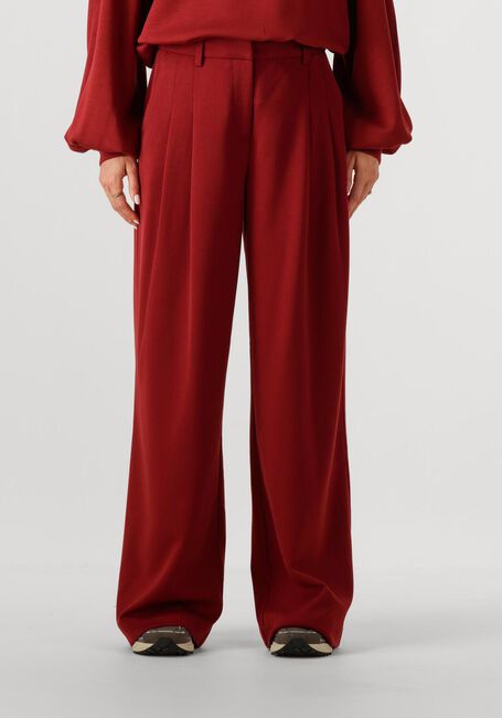 Rote MSCH COPENHAGEN Hosen MSCHHENRIKA HW PANTS - large
