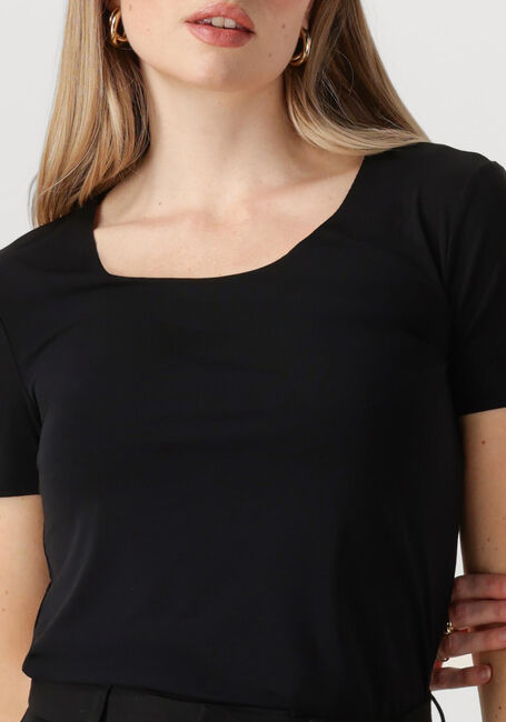 Schwarze WOLFORD Top AURORA PURE TOP SHORT SLEEVELESS - large