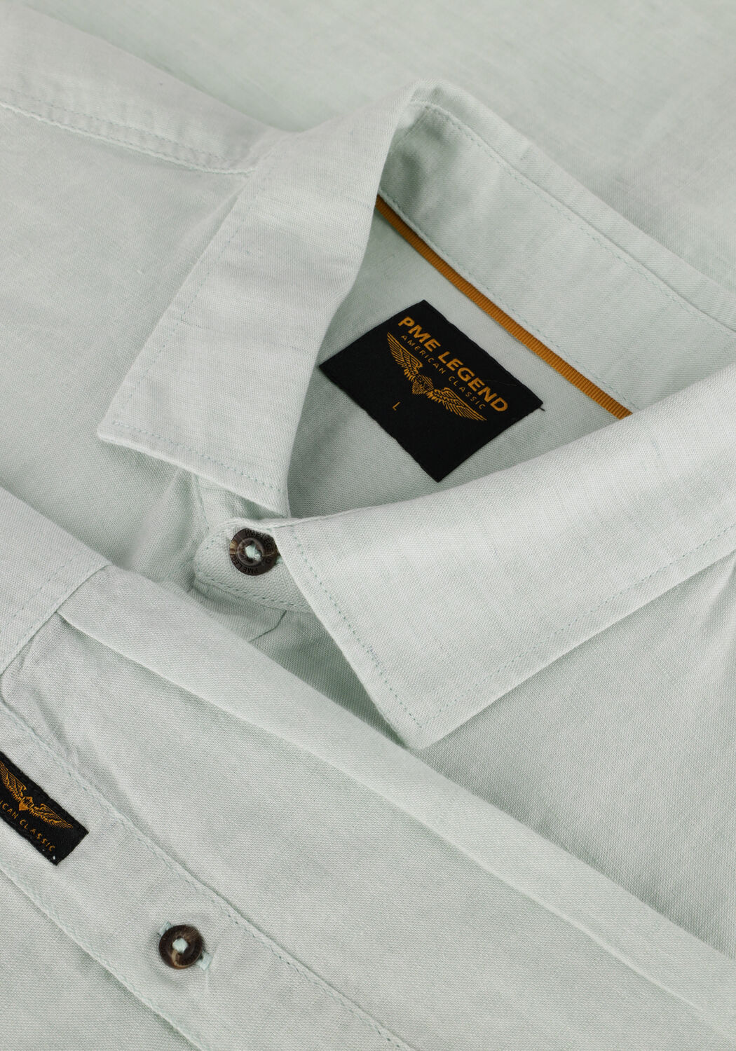 Minze PME LEGEND Casual-Oberhemd LONG SLEEVE SHIRT CTN/LINEN - large