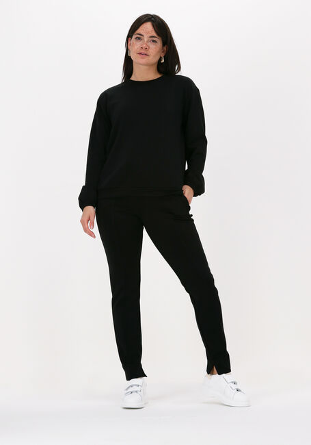 Schwarze SIMPLE Pullover JERSEY SWEATER EWEN SCUBA - large