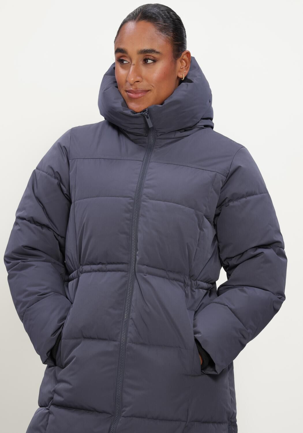 Dunkelgrau MSCH COPENHAGEN Wattierte Jack MSCHZALA PAVINARIA JACKET - large