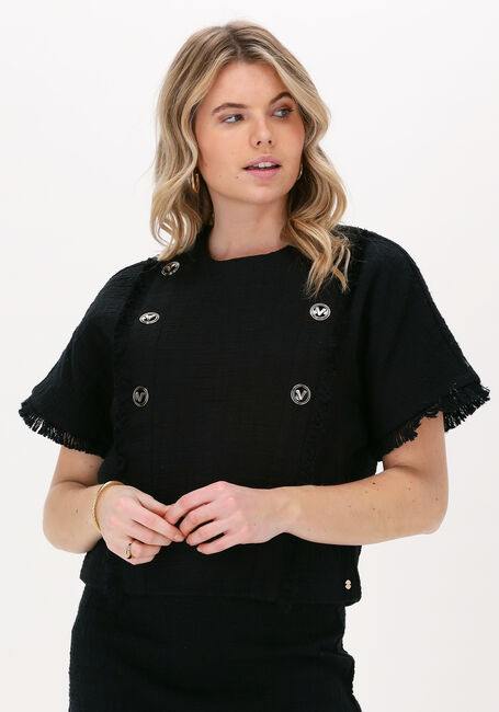 Schwarze JOSH V Top LYSANNE - large