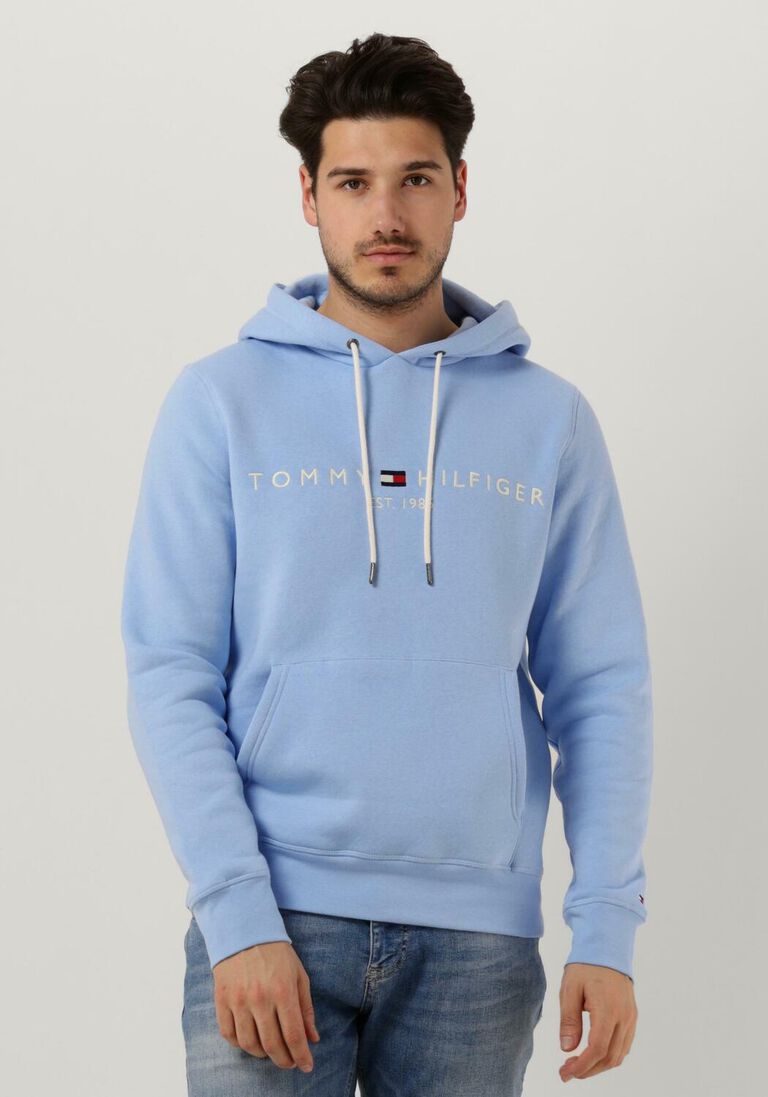 hellblau tommy hilfiger sweatshirt tommy logo hoodie