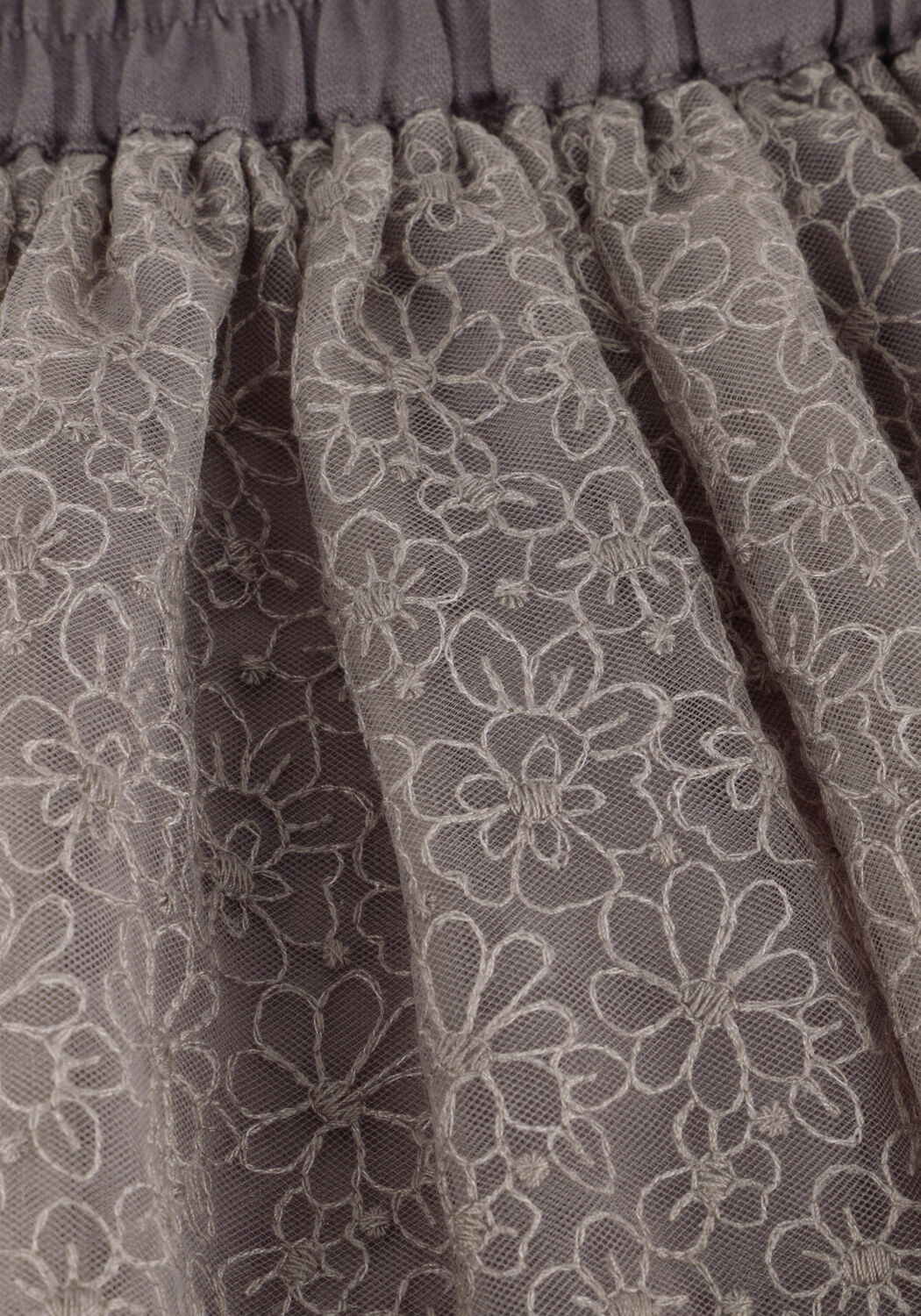 Graue BAJE STUDIO Minirock FEY - large