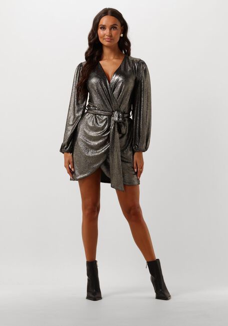 Schwarze JOSH V Minikleid ISABEAU GLITTER - large