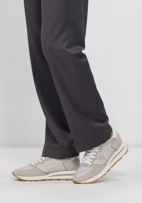 Graue PHILIPPE MODEL Sneaker Low TROPEZ HAUTE LOW MAN - large