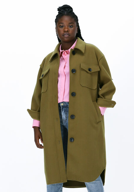 Grüne GOOSECRAFT Mäntel GC GIGI SOLID JACKET - large