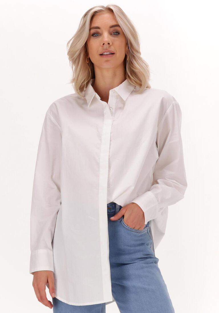 nicht-gerade weiss modström bluse arthur boyfriend shirt