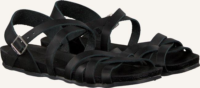 Schwarze RED-RAG Flache Sandalen 79144 Schwarze RED-RAG Flache Sandalen 79144 - large