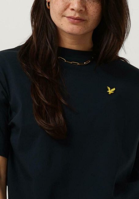 Dunkelblau LYLE & SCOTT T-shirt OVERSIZED T-SHIRT - large